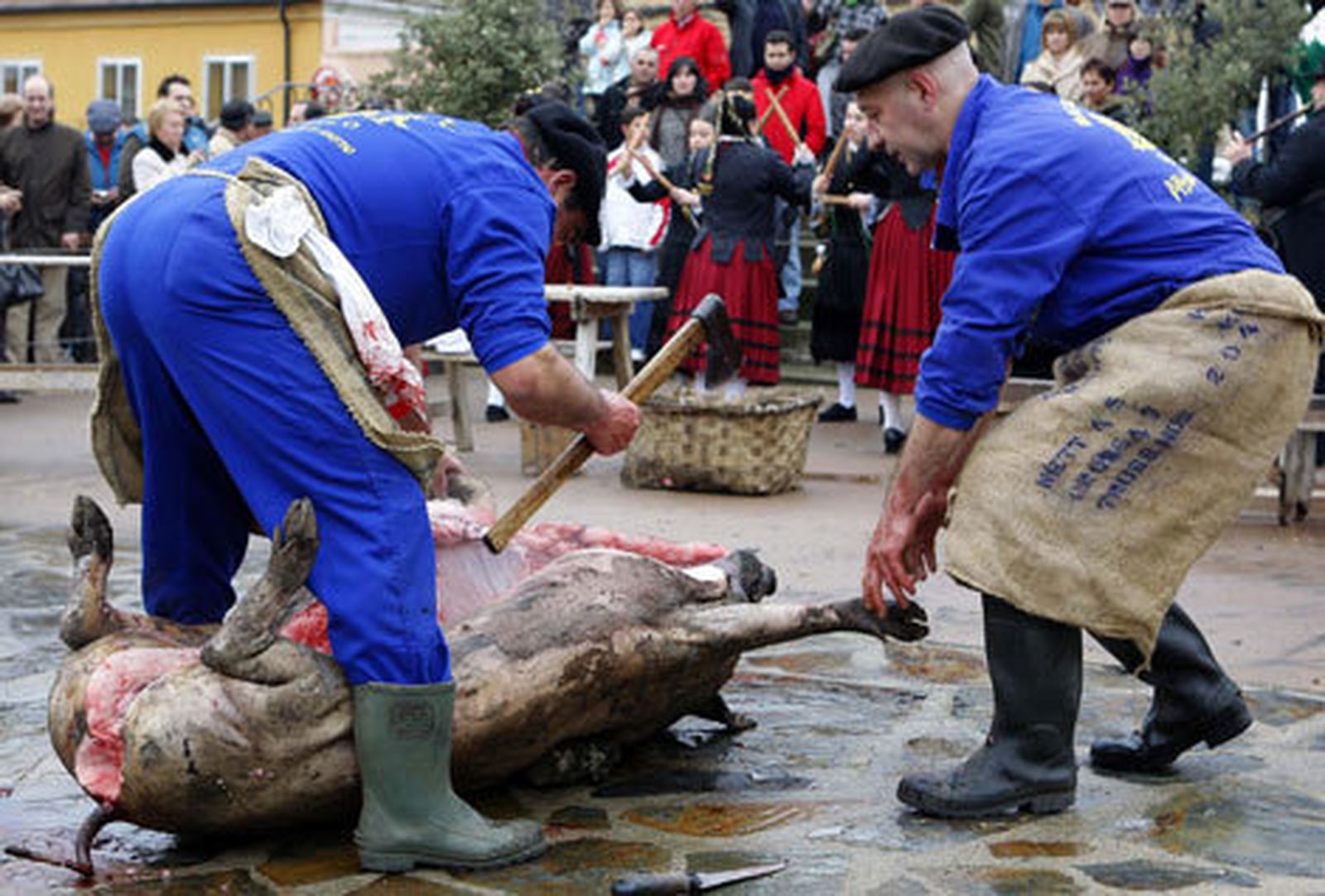 Una imagen de una matanza