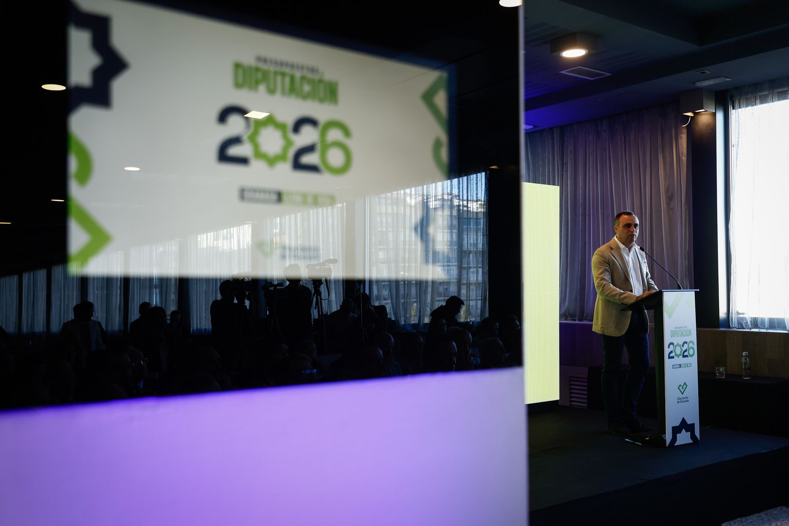 Presentación de los presupuestos de la Diputación para 2026.