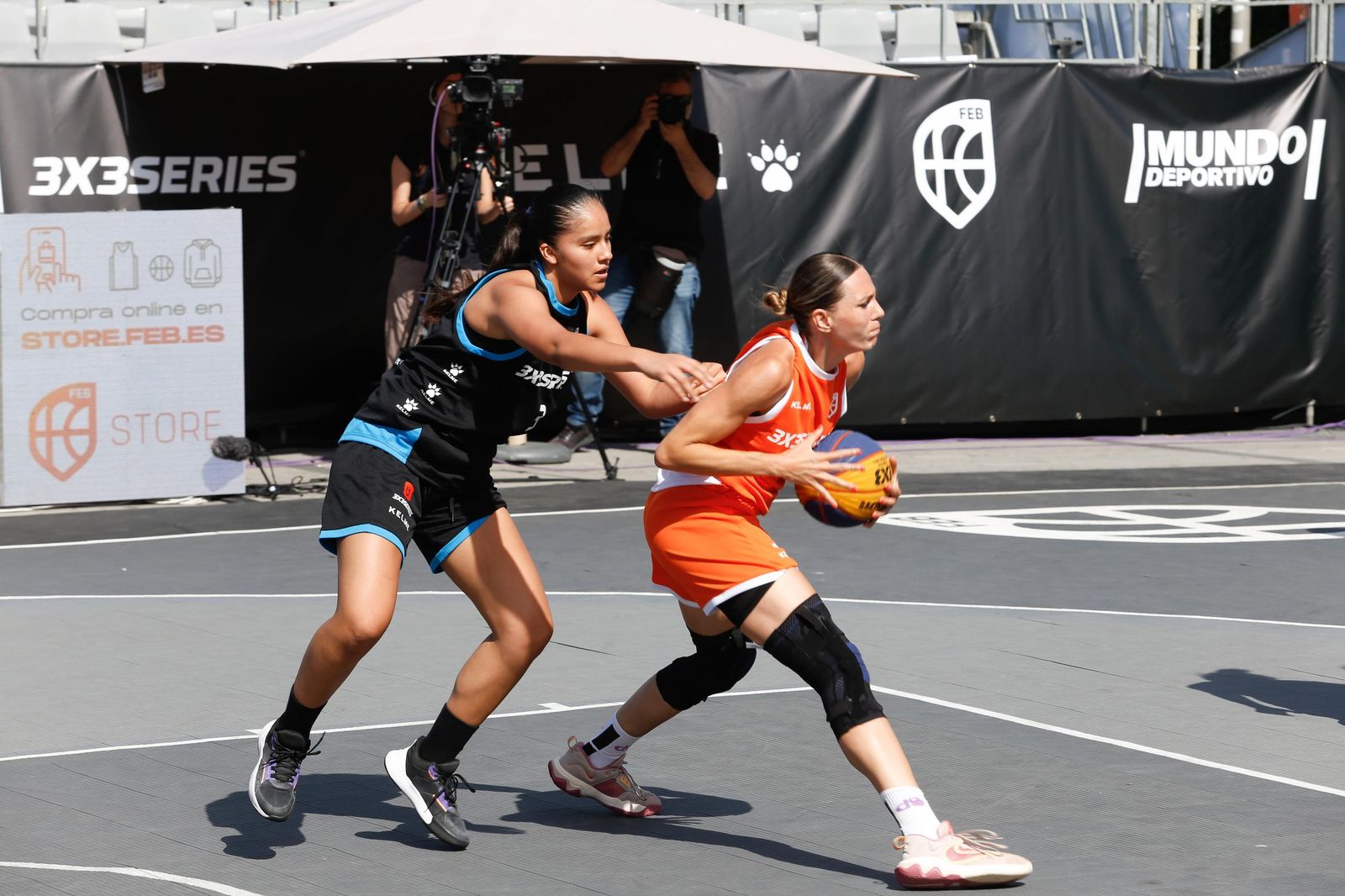 Las fotos del primer torneo del circuito de baloncesto 3x3  Series en La Línea