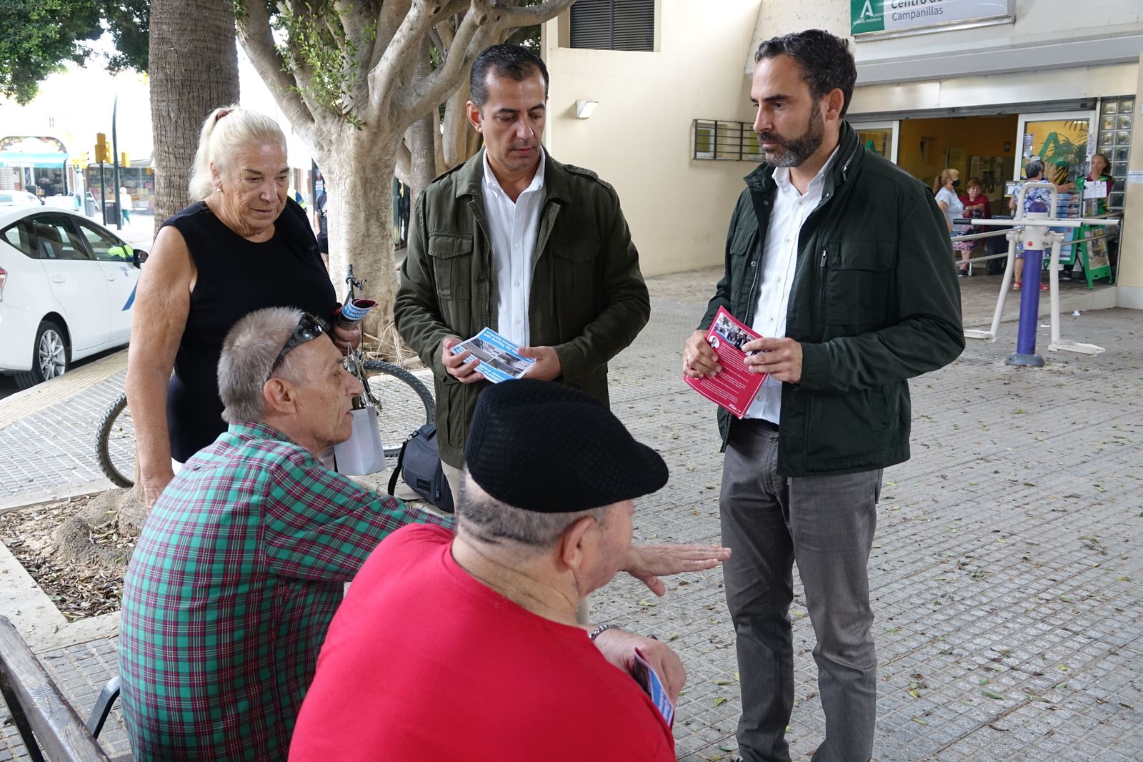 Daniel Pérez y Rubén Viruel sobre falta de limpieza en Campanillas.