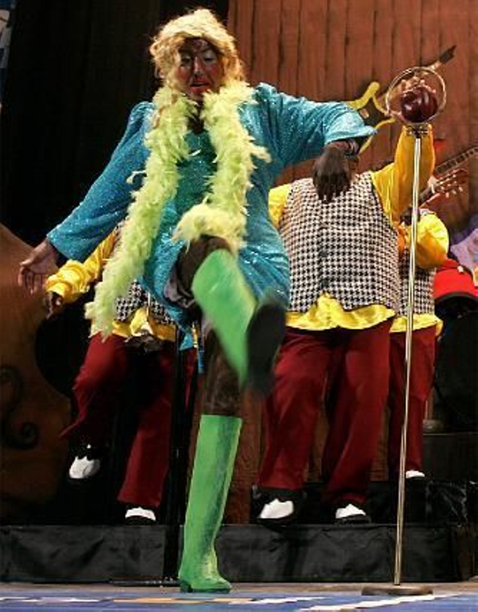 Dani Illesca, pletórico como Aretha Franklin.   Foto: Jesus Marin