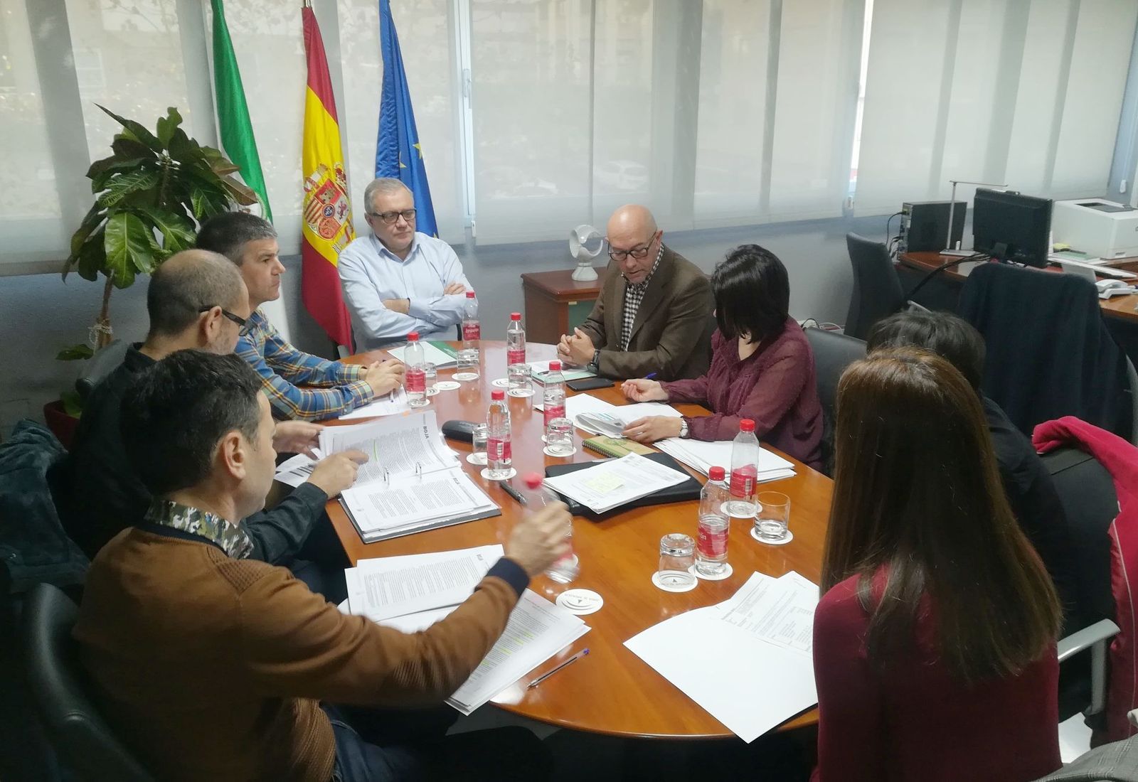 Comisión provincial de la nueva Agencia IDEA celebrada el pasado 24 de febrero.