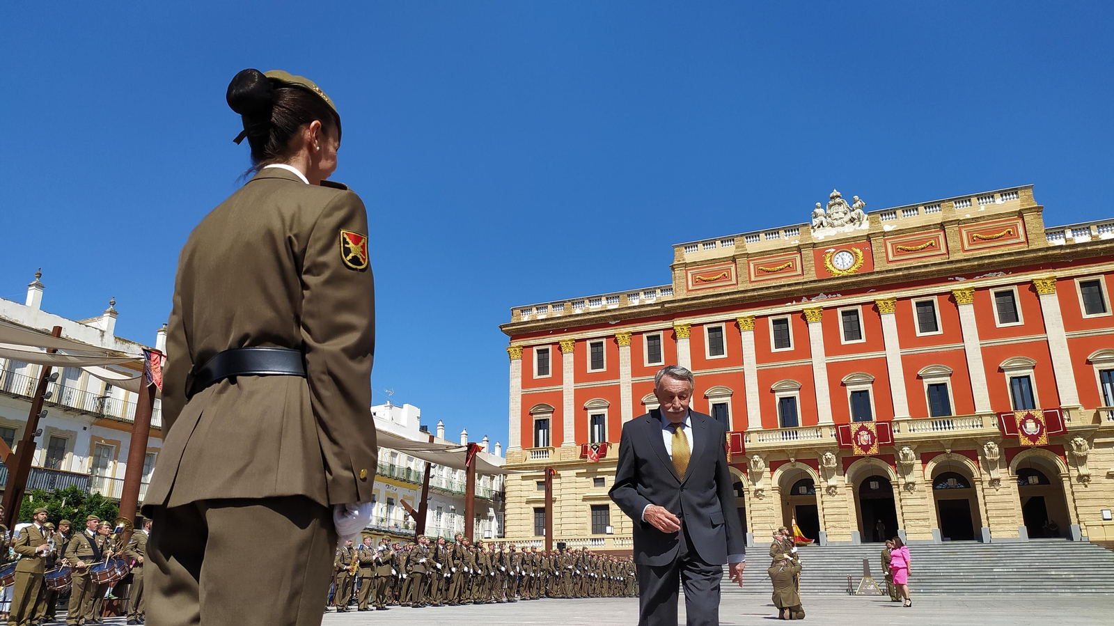 Las imágenes de la jura de bandera celebrada en San Fernando