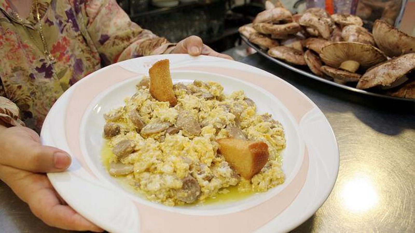 Revuelto de gurumelos