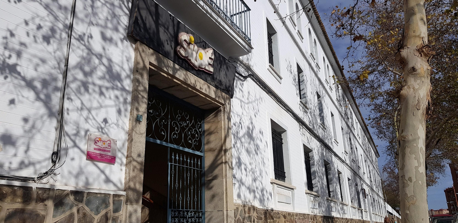 Casa de la Iglesia donde se acogerá a las personas sin hogar.