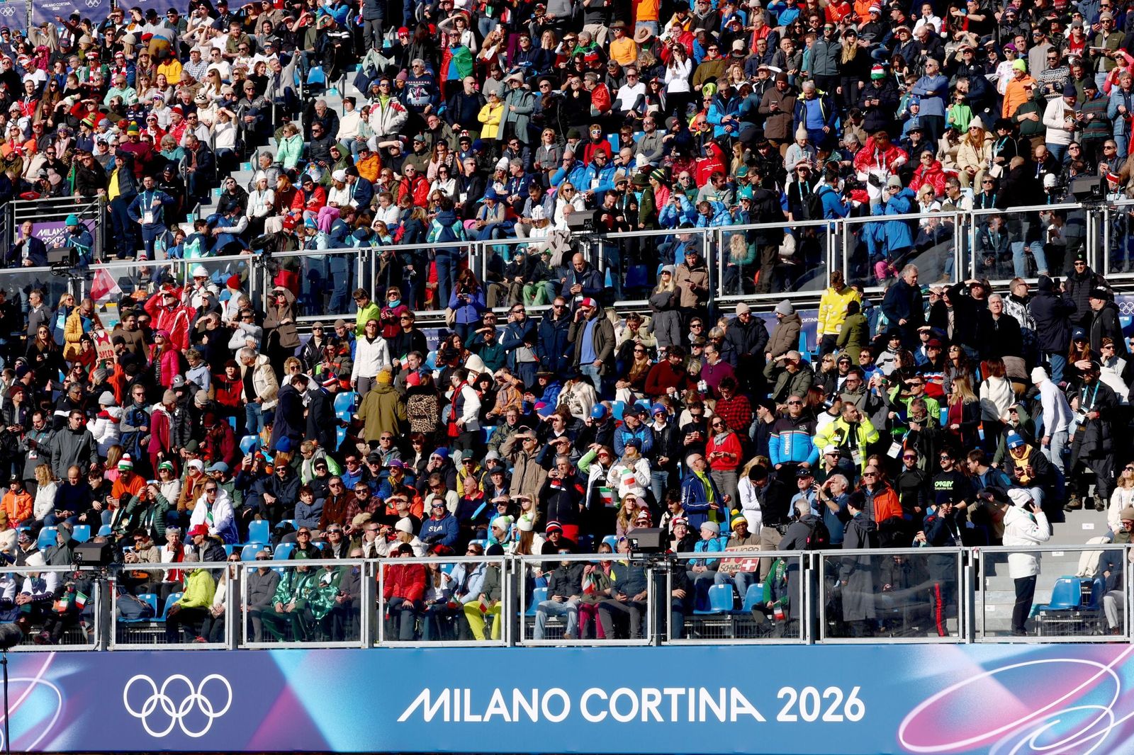 Las espectaculares fotos del descenso masculino en los Juegos Olímpicos de invierno