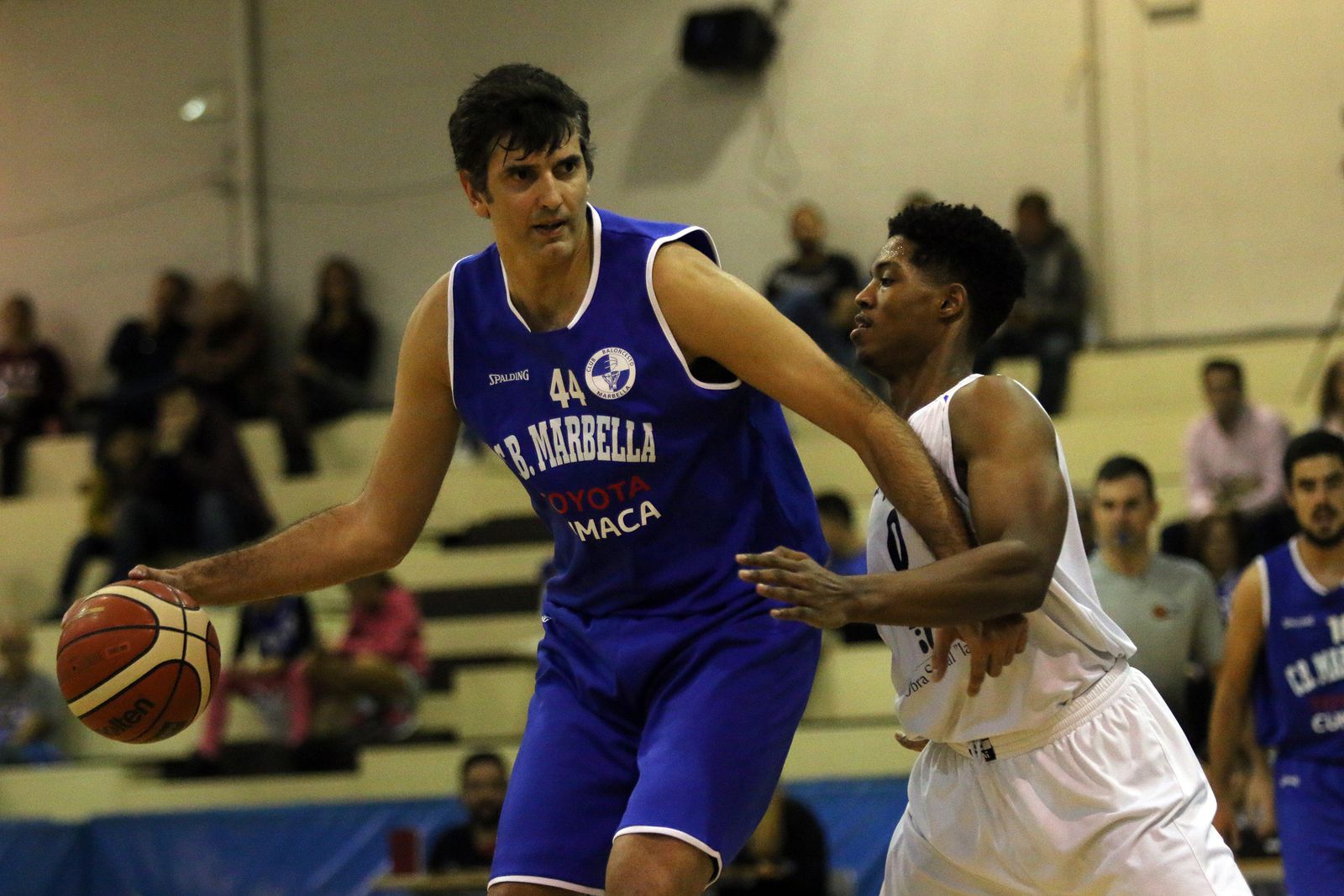 Richi Guillén, en acción