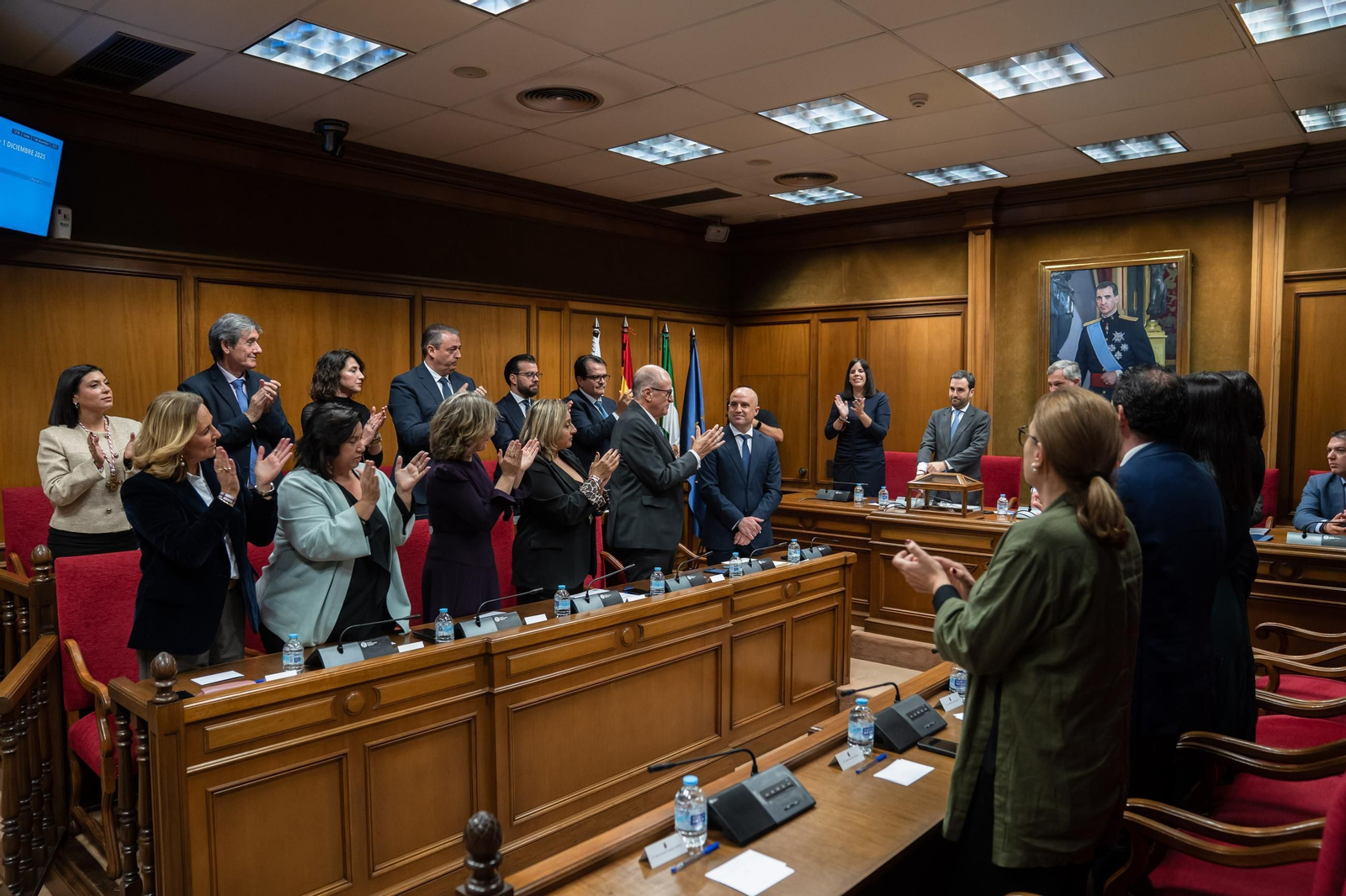 Así se ha vivido la investidura del nuevo presidente de la Diputación Provincial de Almería