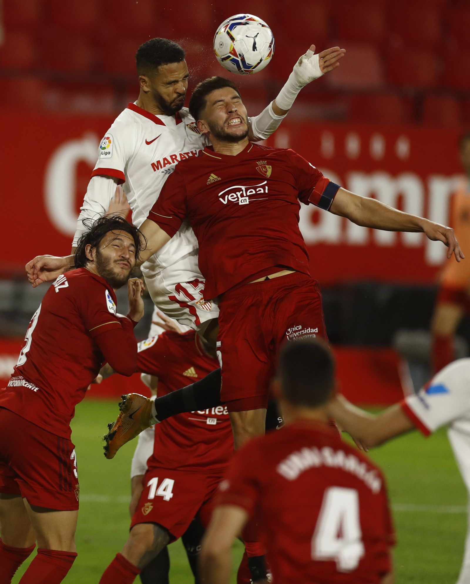 Las imágenes del Sevilla-Osasuna