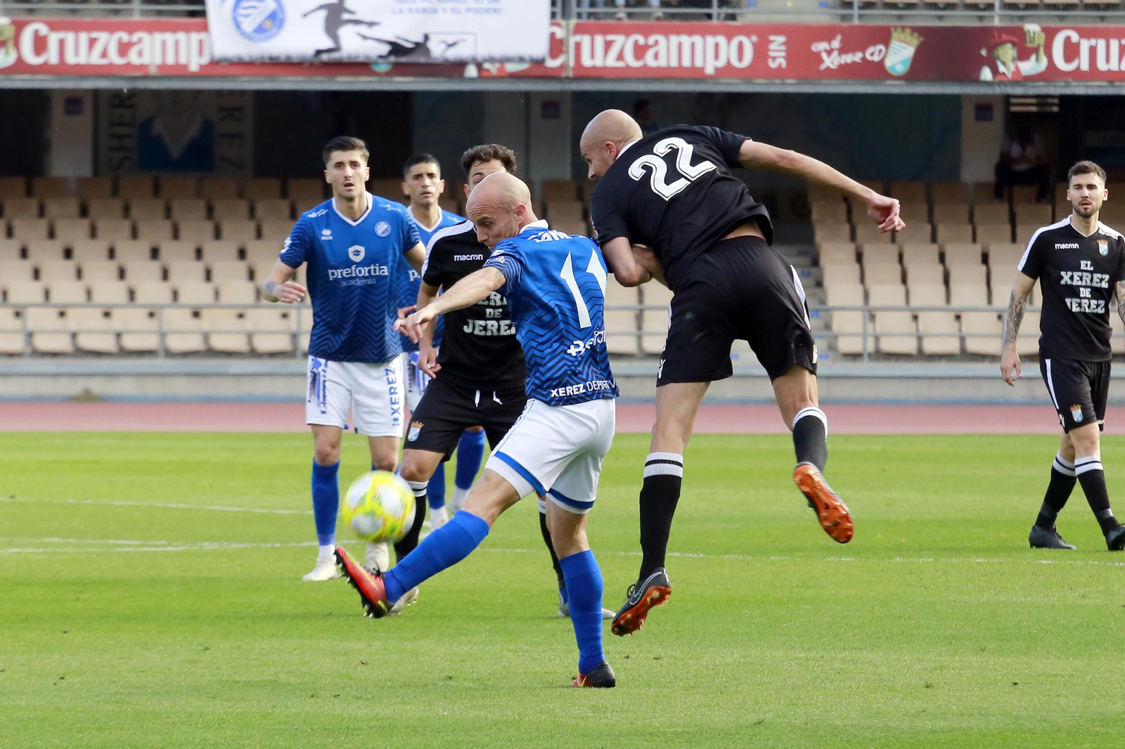 Derbi entre Xerez DFC y Xerez CD en Chapín