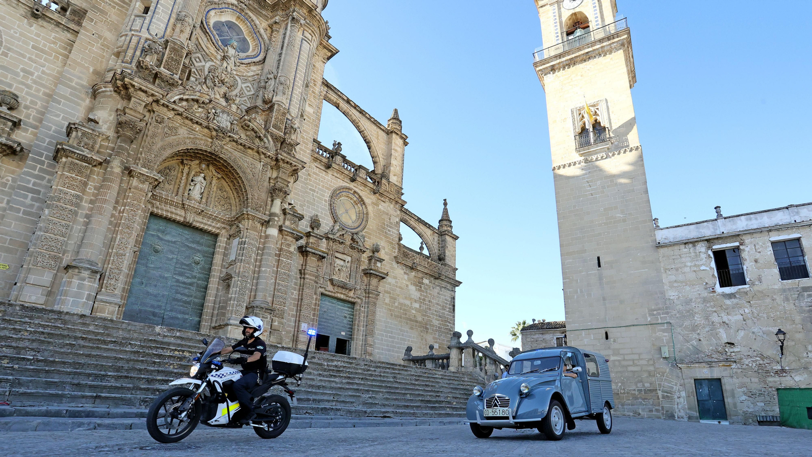 Ruta de Dyane 6 de la asociación Jacobea de Jerez