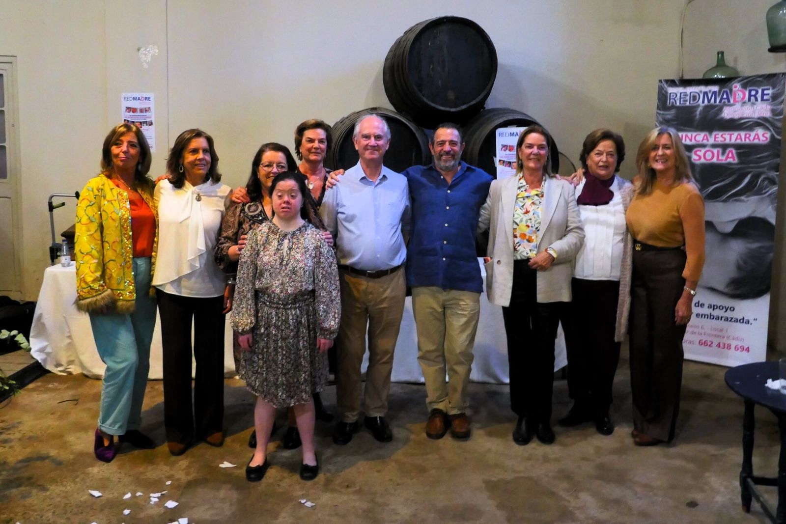 Éxito del almuerzo de Red Madre en Jerez