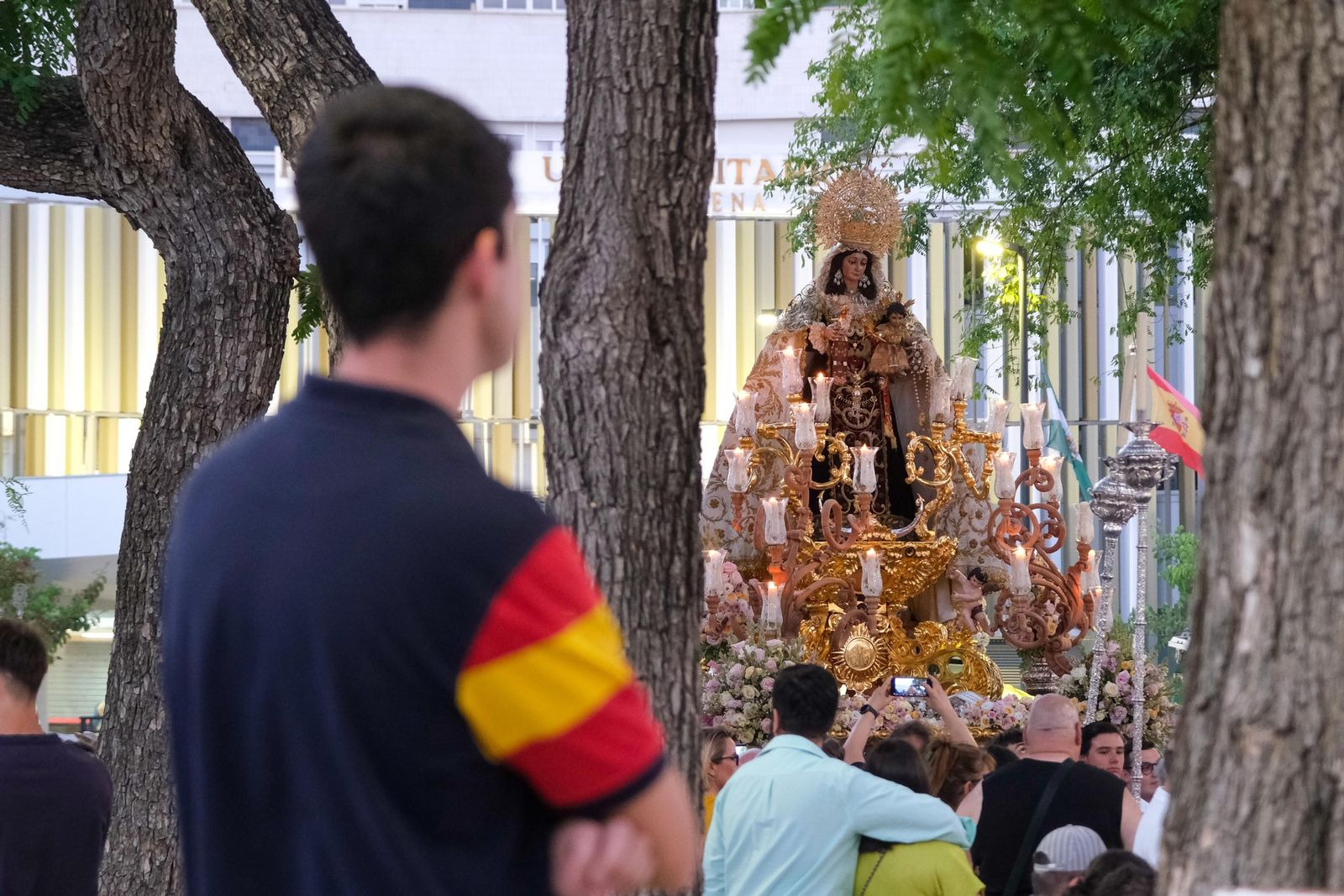 Procesión Virgen del Carmen de Santa Ana y Virgen del Carmen de San Leandro