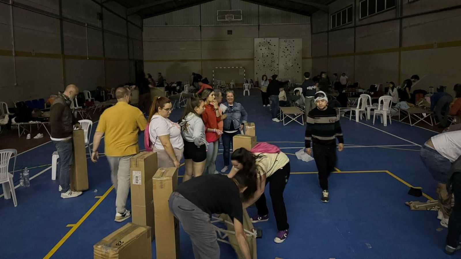 Viajeron en el pabellón de la Estación Linares-Baeza.