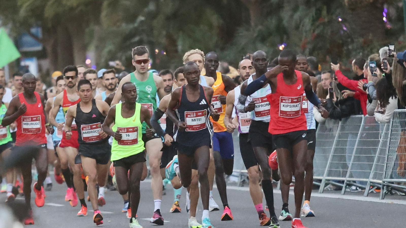 La Maratón de Málaga 2023. La Maratón de Málaga 2023.