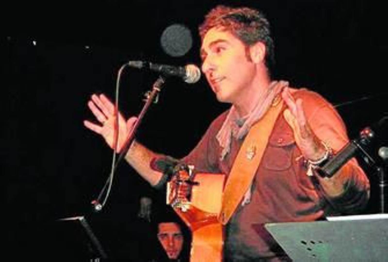 Antonio Martínez Ares, durante uno de sus conciertos.