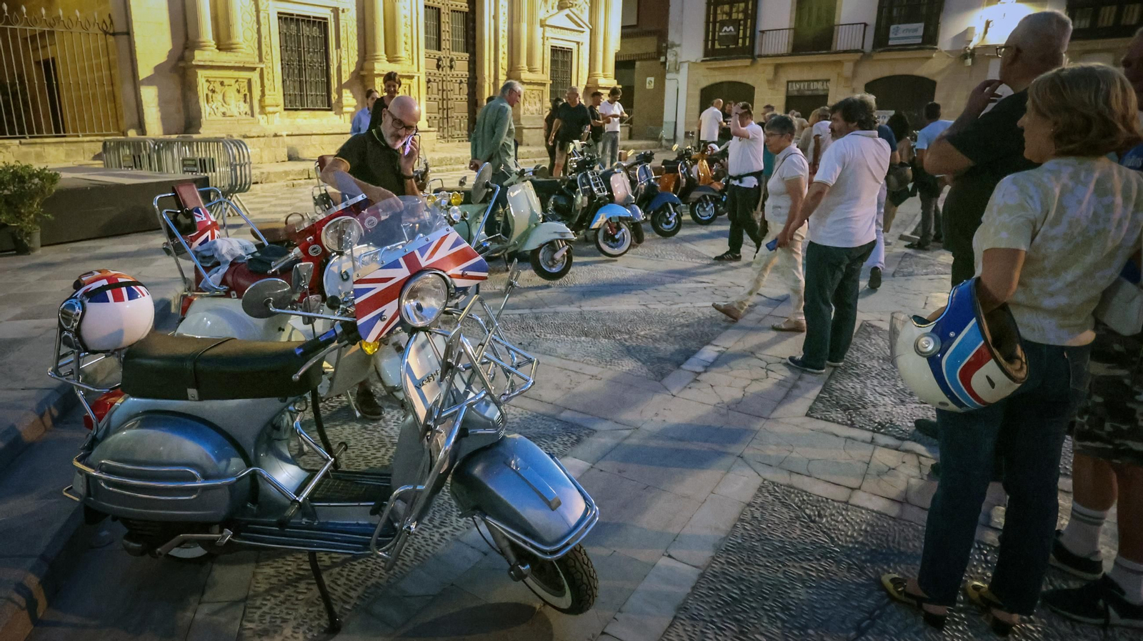 Imágenes del Encuentro Nacional de Scooters Clasicas en Jerez