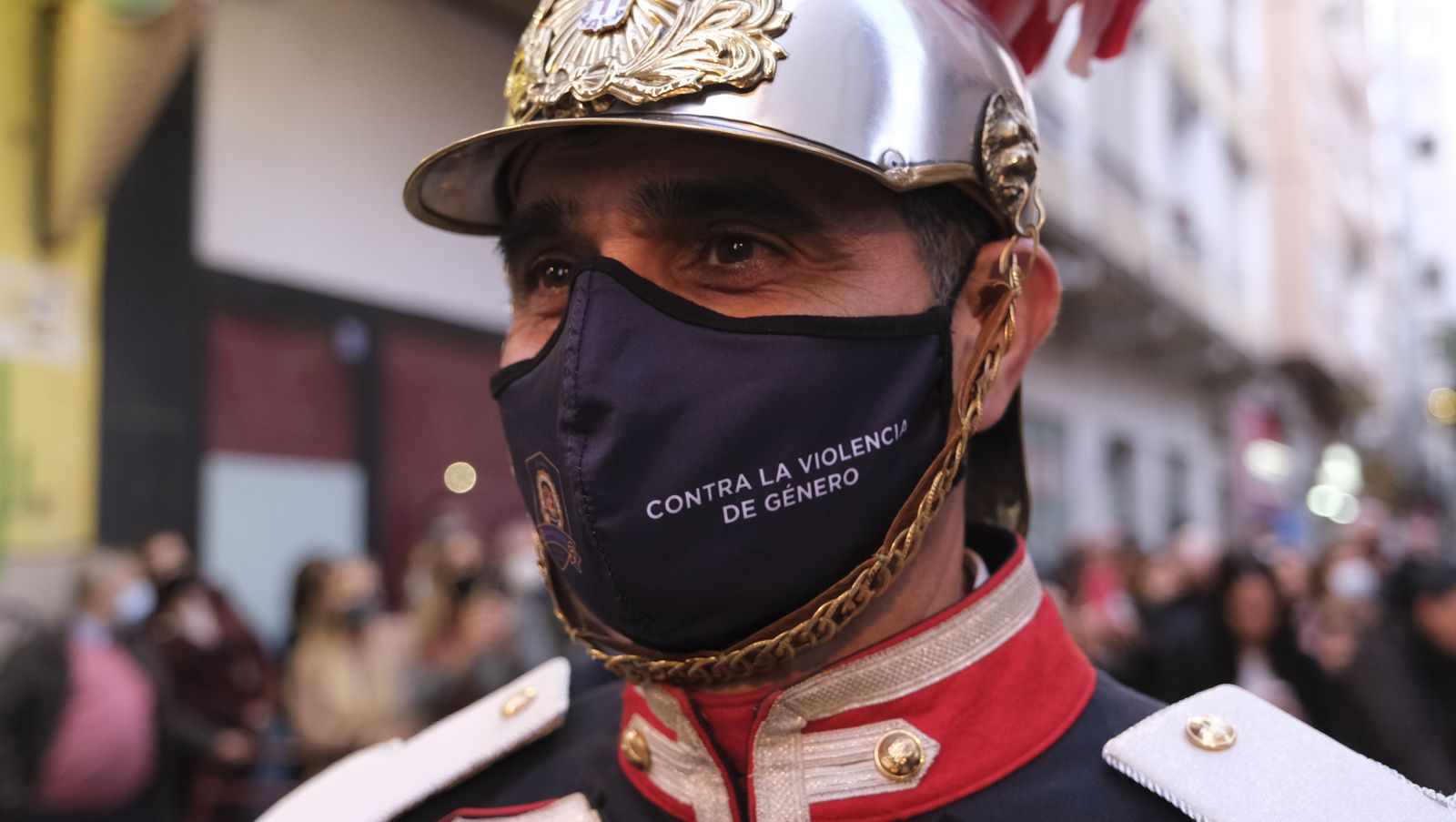 Procesión del Santo Entierro en Almería, en imágenes.