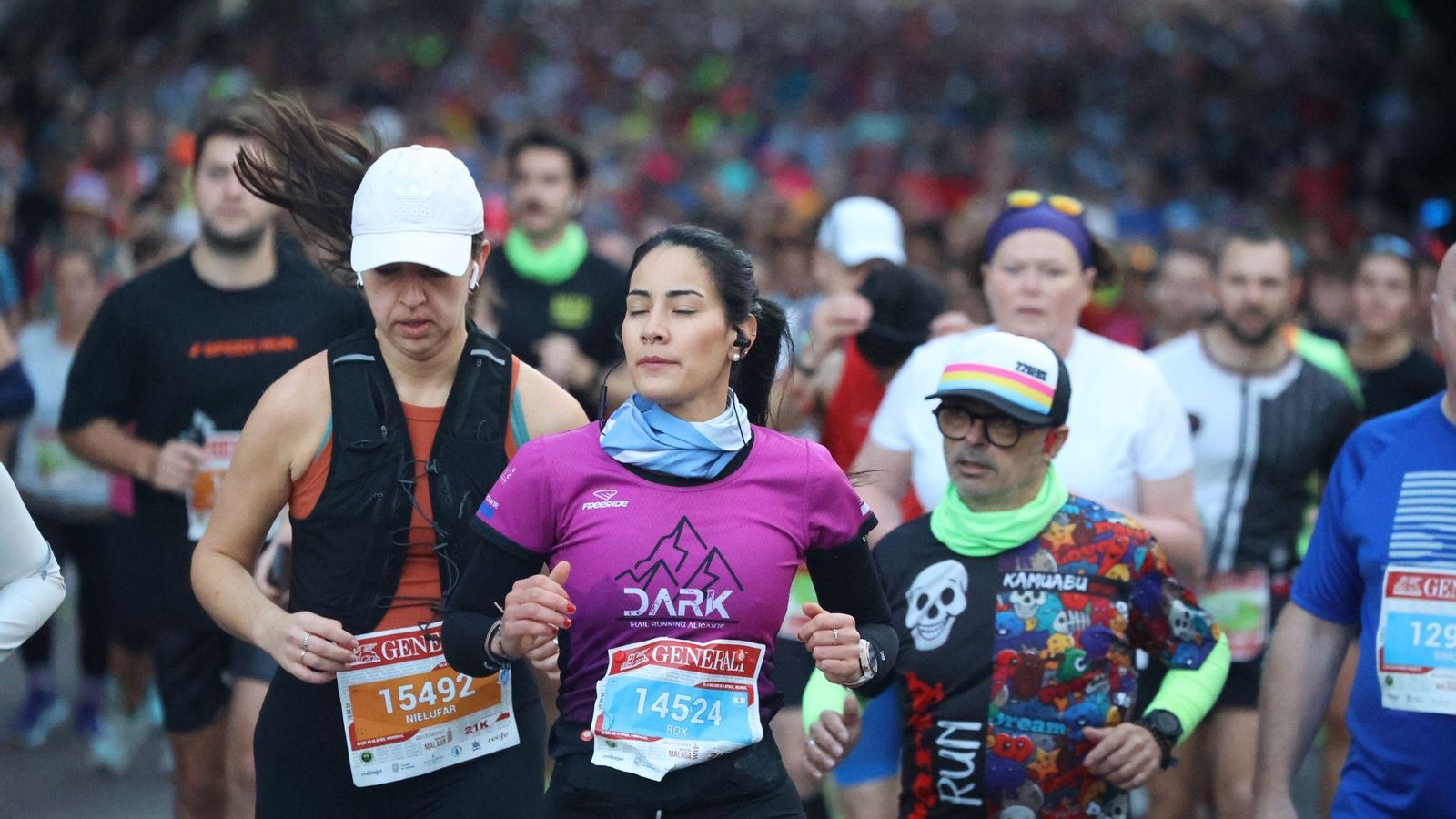 Las mejores fotos de la Maratón de Málaga 2024