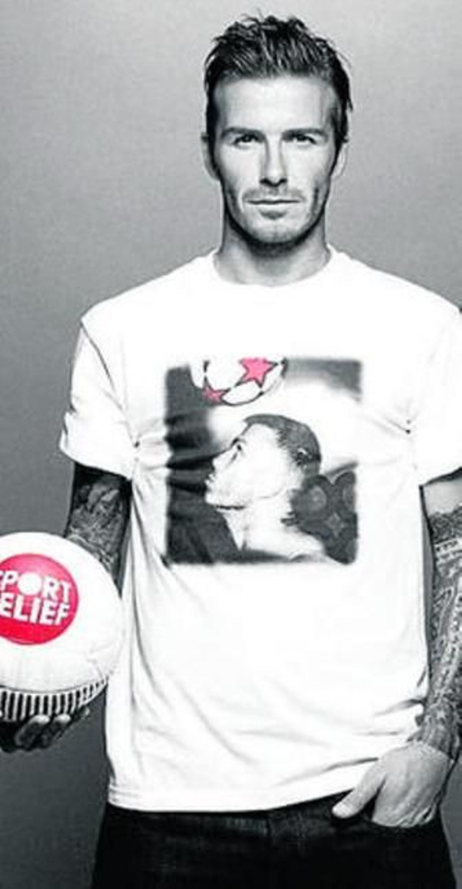 Los Beckham crean una línea de ropa con fines solidarios