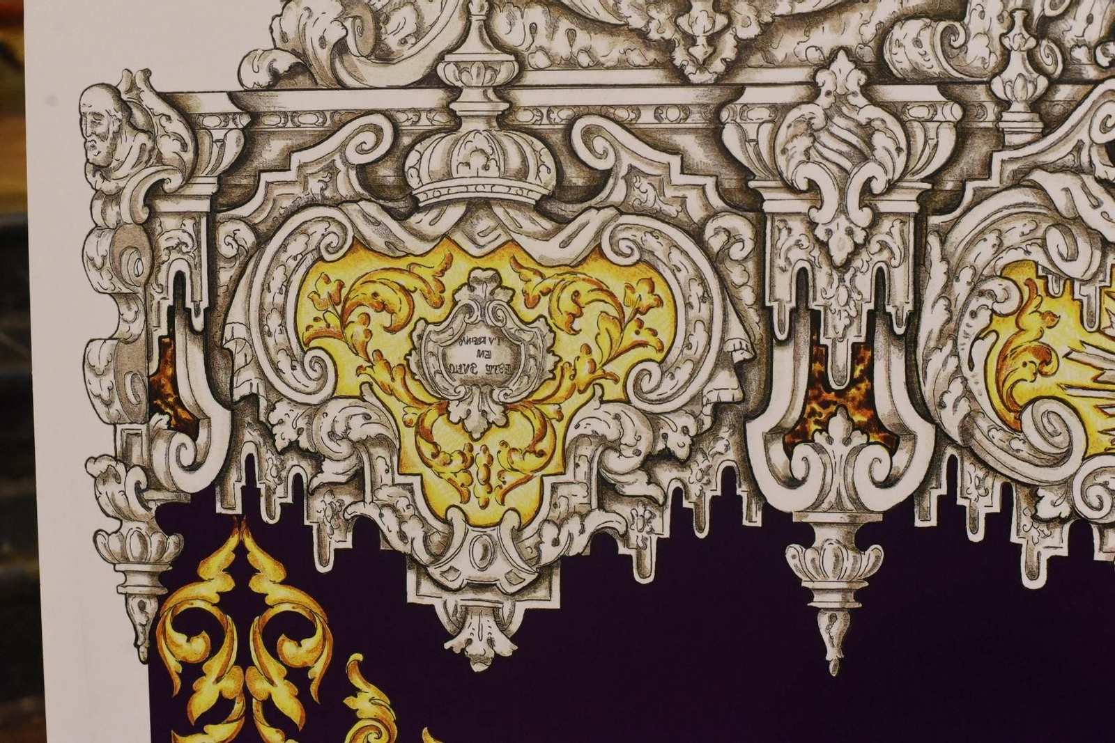 La Quinta Angustia de Córdoba presenta el diseño del paso del Señor del Soberano Poder