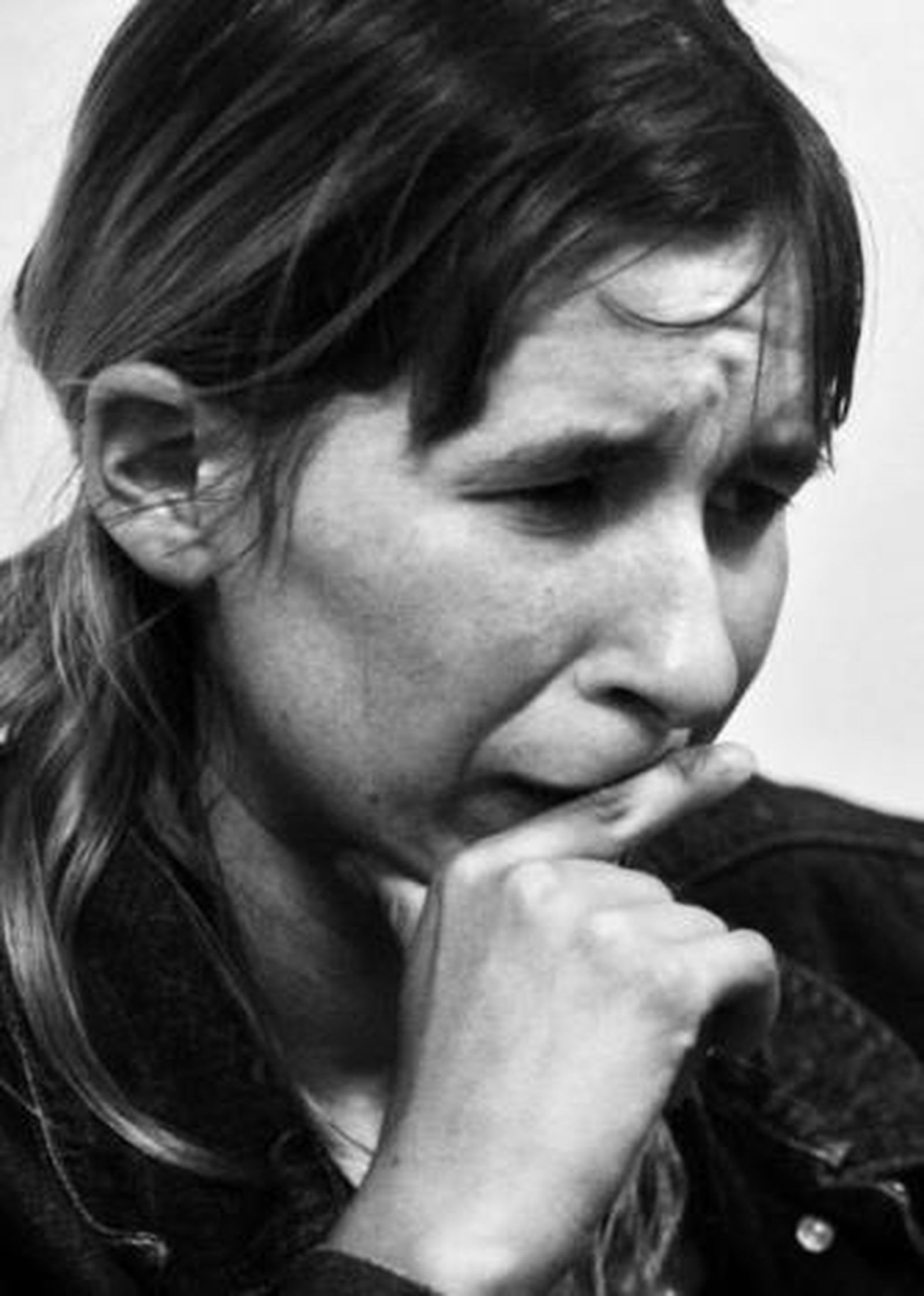 Sara Casas, ayer durante su comparecencia ante la prensa.