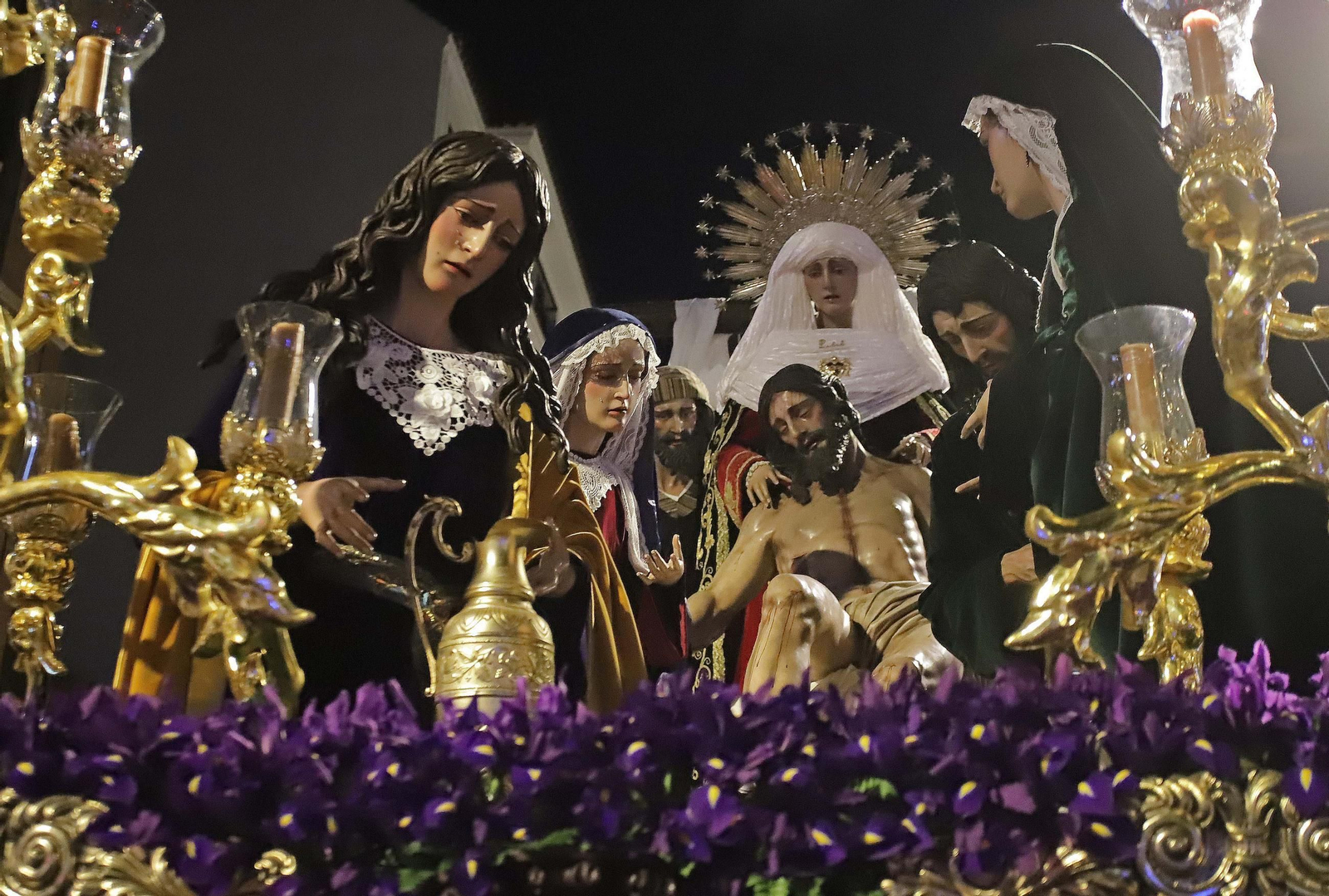 Fotos del Viernes Santo en Algeciras: Santo Entierro, Misericordia y Sagrada Mortaja