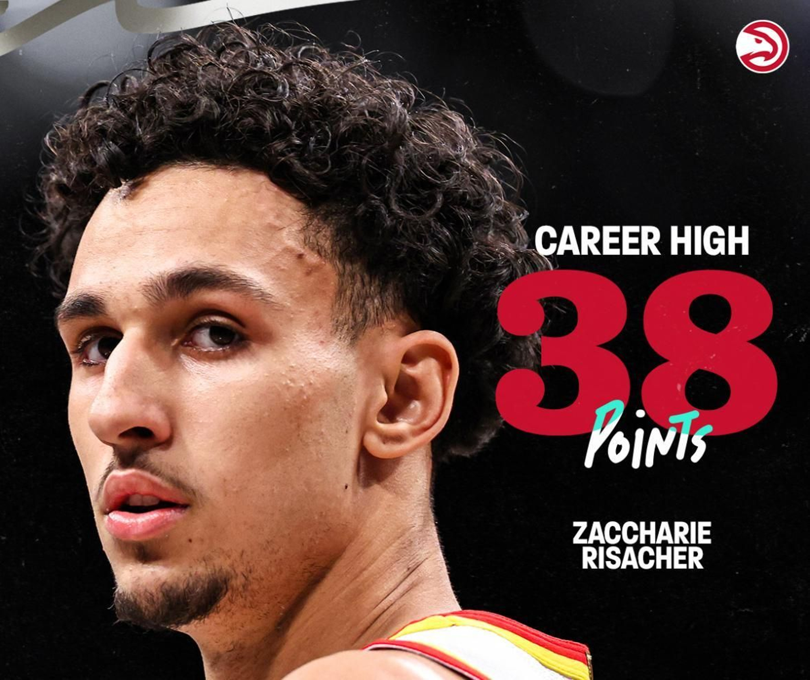 El malagueño Zaccharie Risacher hace su mejor partido en la NBA