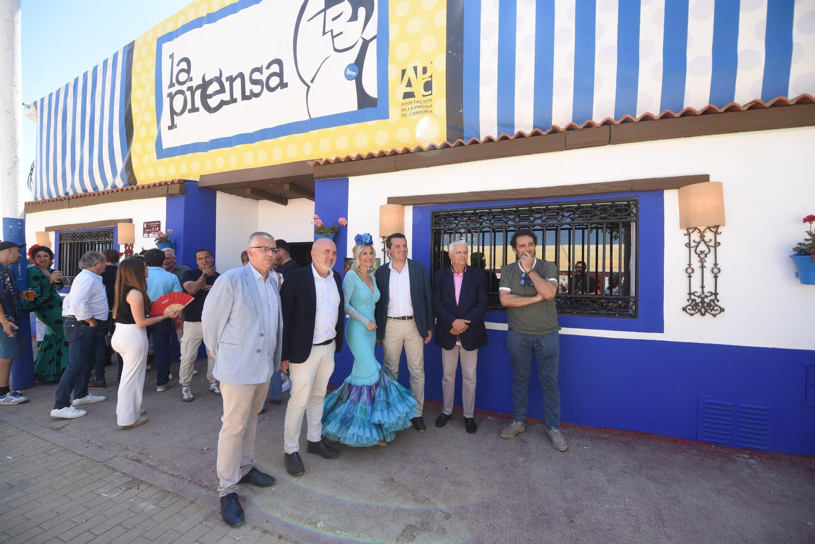 Las mejores imágenes de un lunes de Feria en Córdoba cargado de comidas de empresa y recepciones