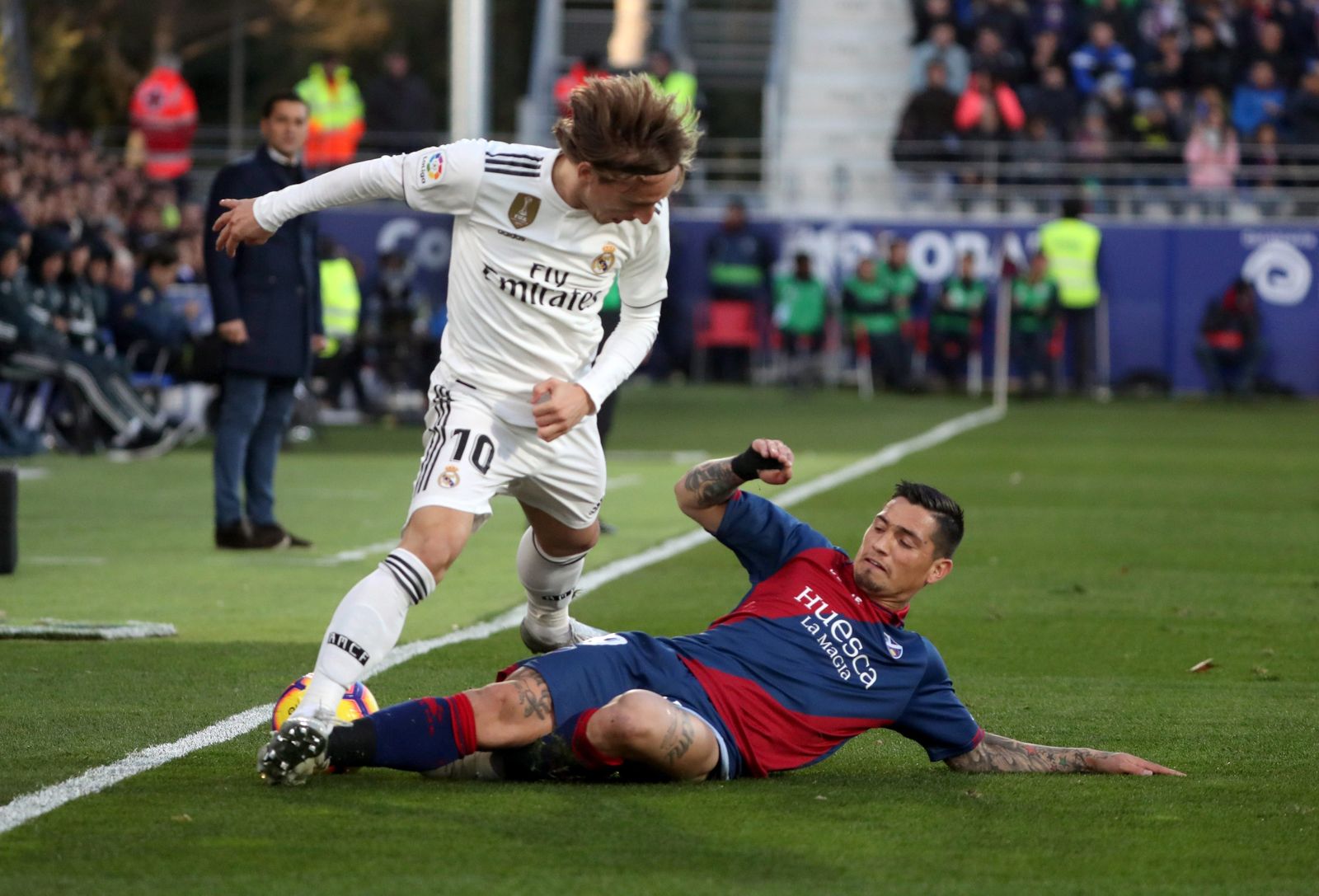 Las imágenes del Huesca-Real Madrid