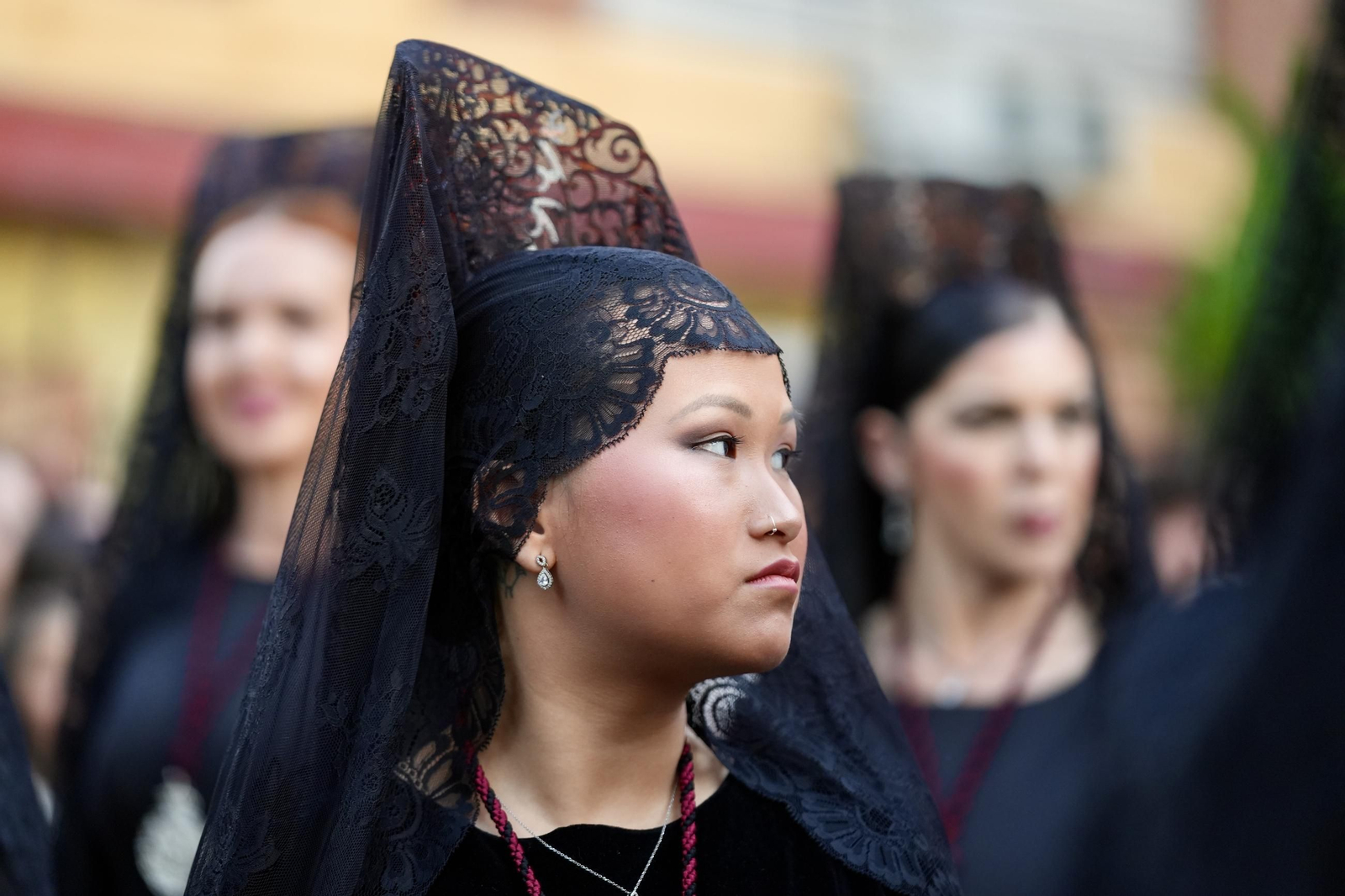 Misericordia en el Jueves Santo de Málaga, en imágenes