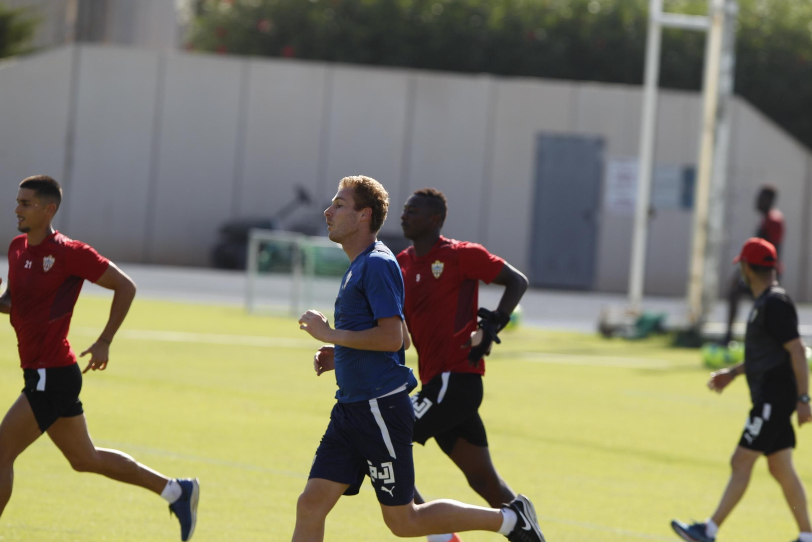 Fotogalería entrenamiento U.D. Almería