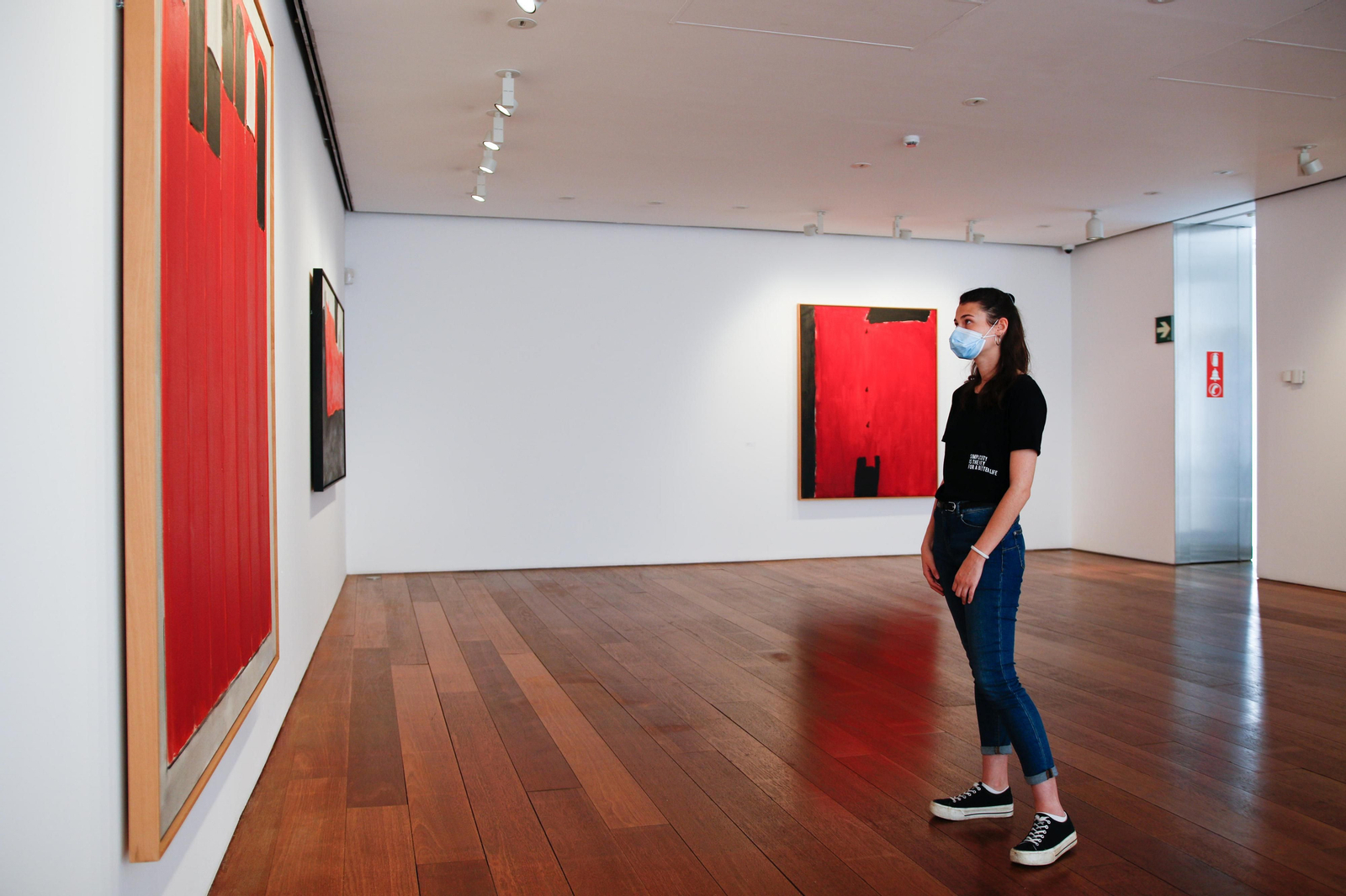 El Centro Guerrero, en una imagen durante su reapertura tras el confinamiento.