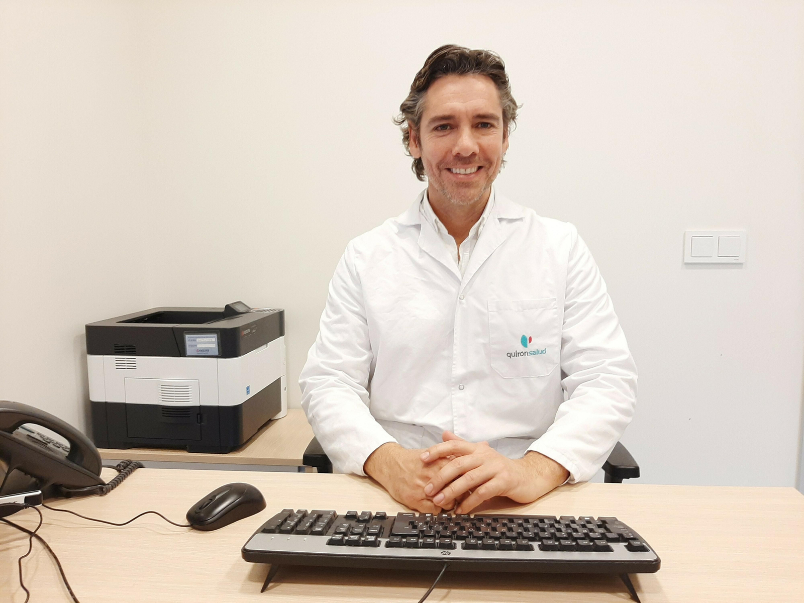 El doctor José Manuel Fernández Montero, jefe de Servicio de Urología del Hospital Quirónsalud Campo de Gibraltar