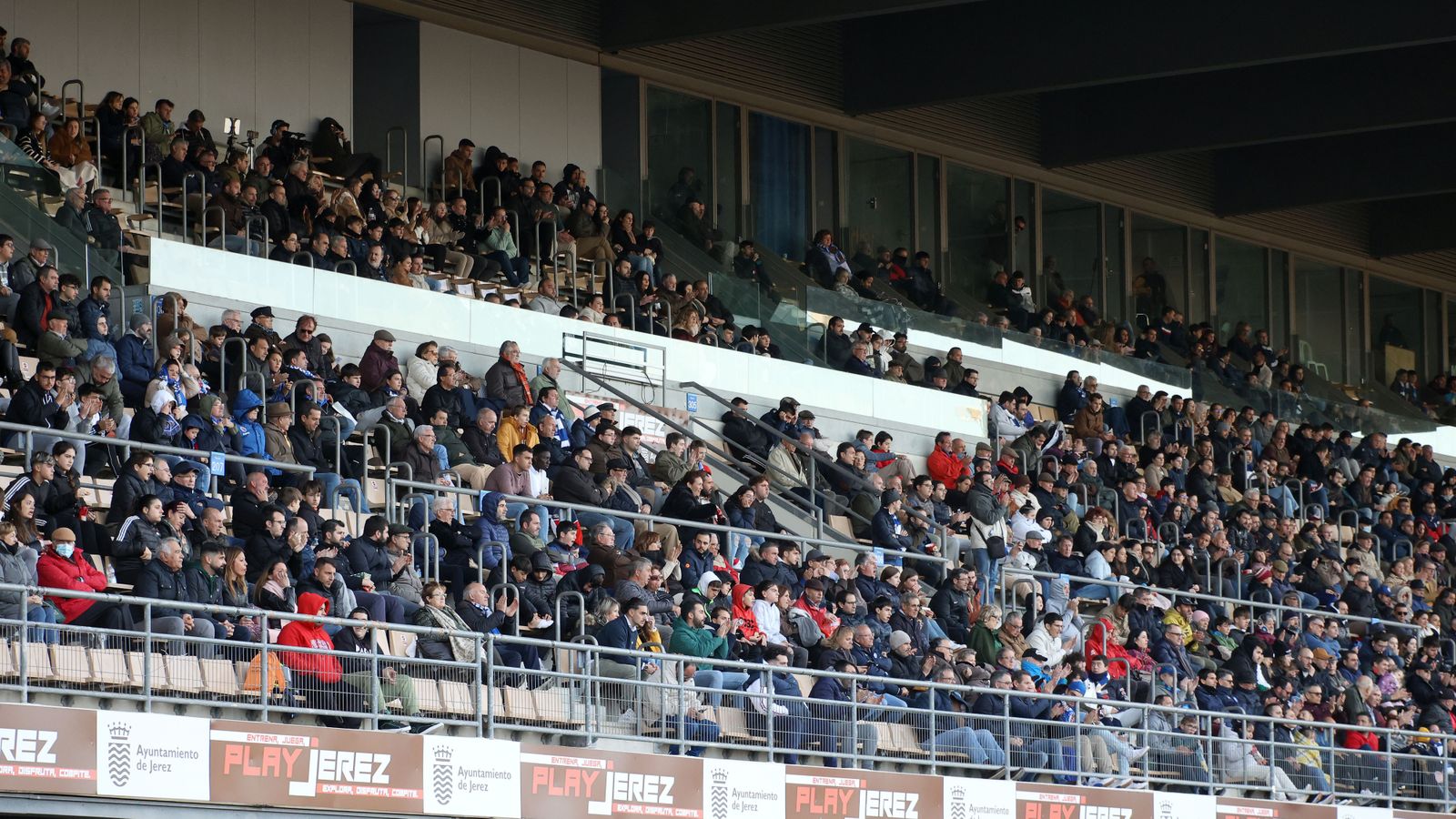 Chapín registró una entrada de 4.036 espectadores en el partido contra el San Roque. de Lepe