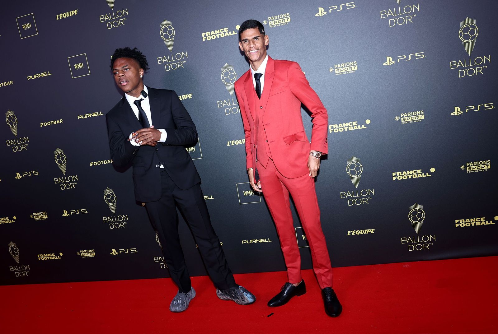 Las fotos del Balón de Oro