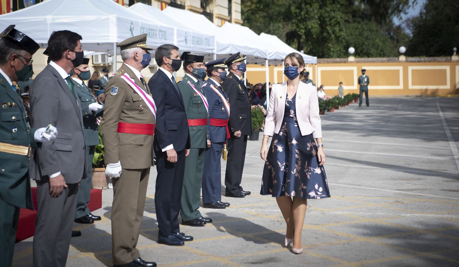 El acto del día del Pilar de la Guardia Civil, en imágenes