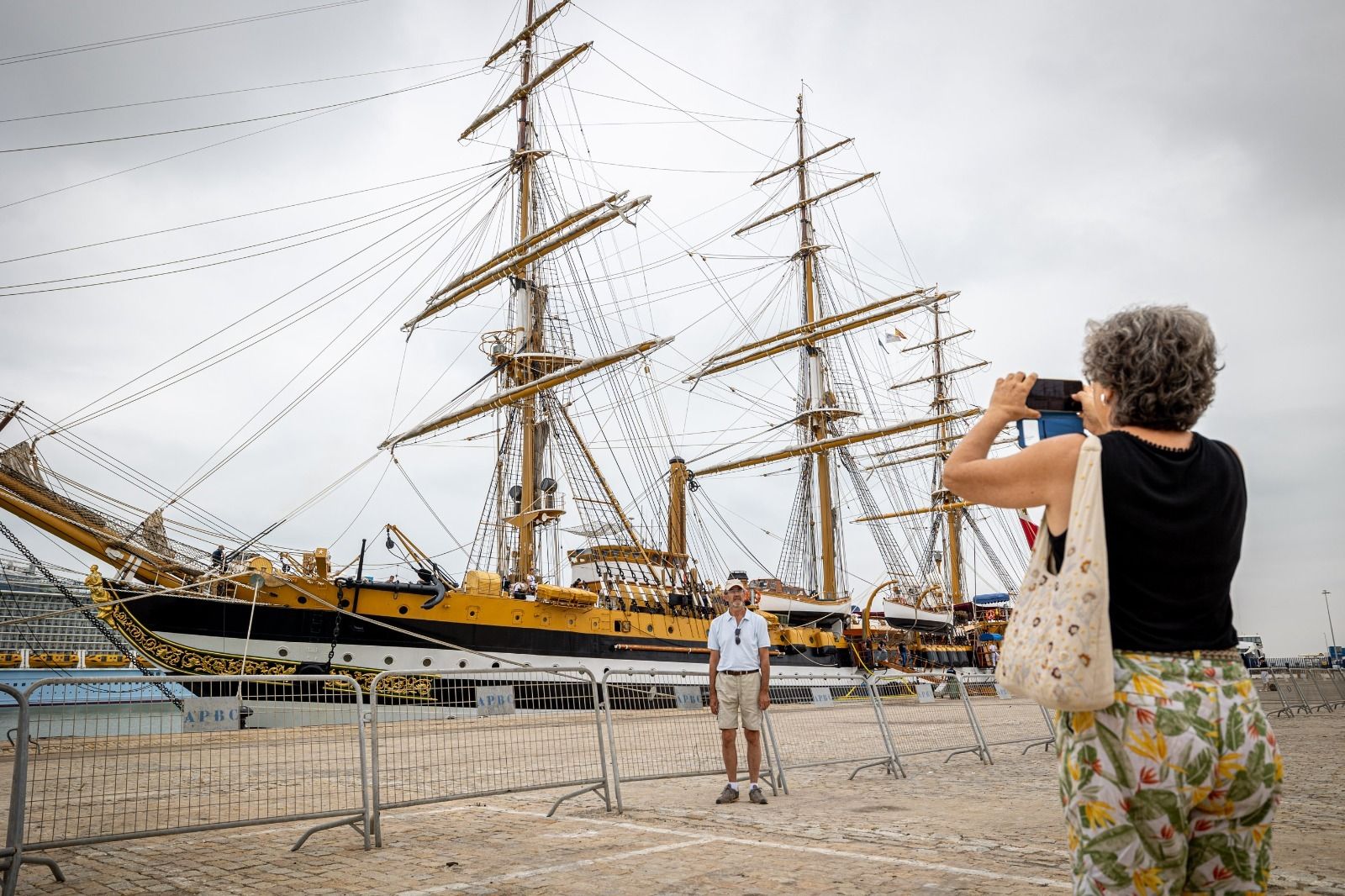 Así es el buque escuela Amerigo Vespucci