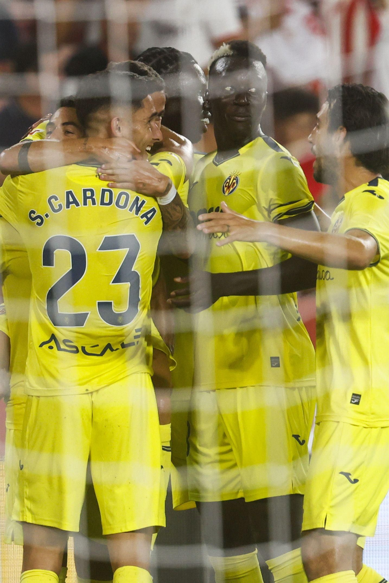 Las imágenes del Sevilla FC - Villarreal CF