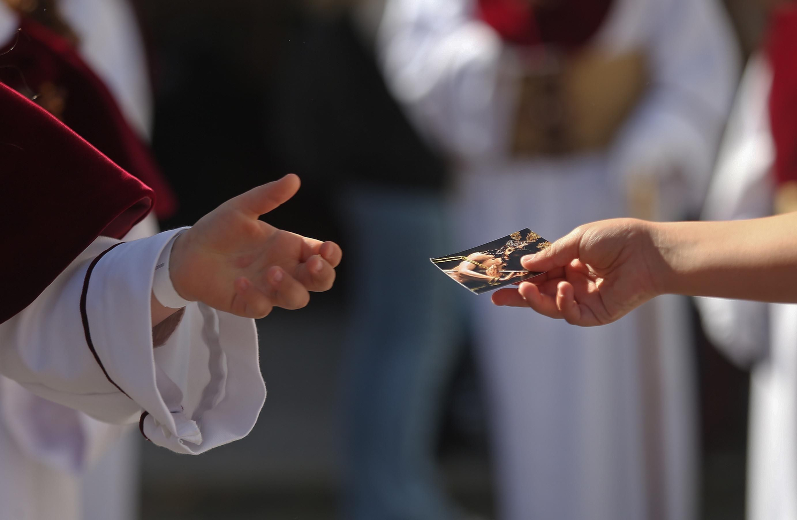 Fotos del Lunes Santo en Algeciras: Coronado de Espinas y La Columna