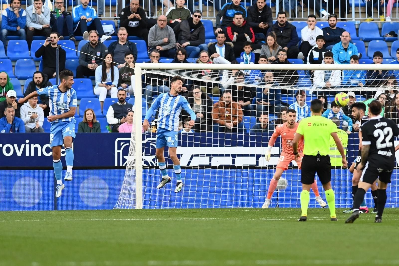 El Málaga CF - Burgos, en fotos