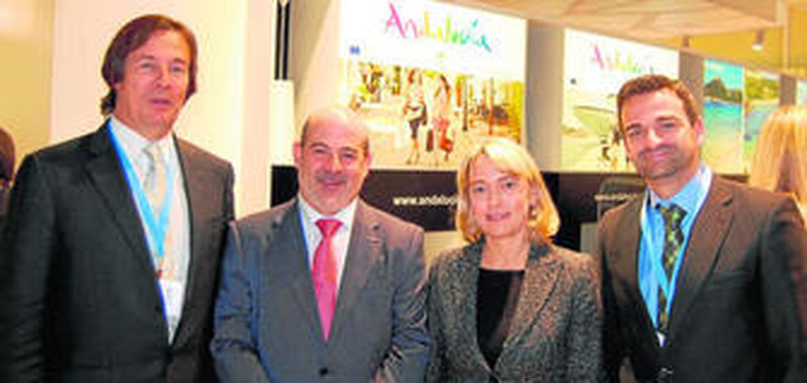 De izquierda a derecha, Joan Pascual, Francisco Artacho, Natalia Vorobieva y José Manuel Bocanegra.