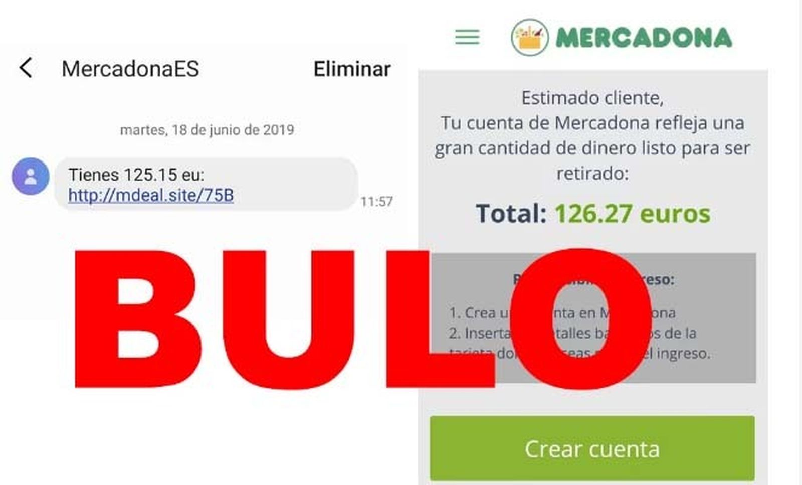 El bulo sobre Mercadona
