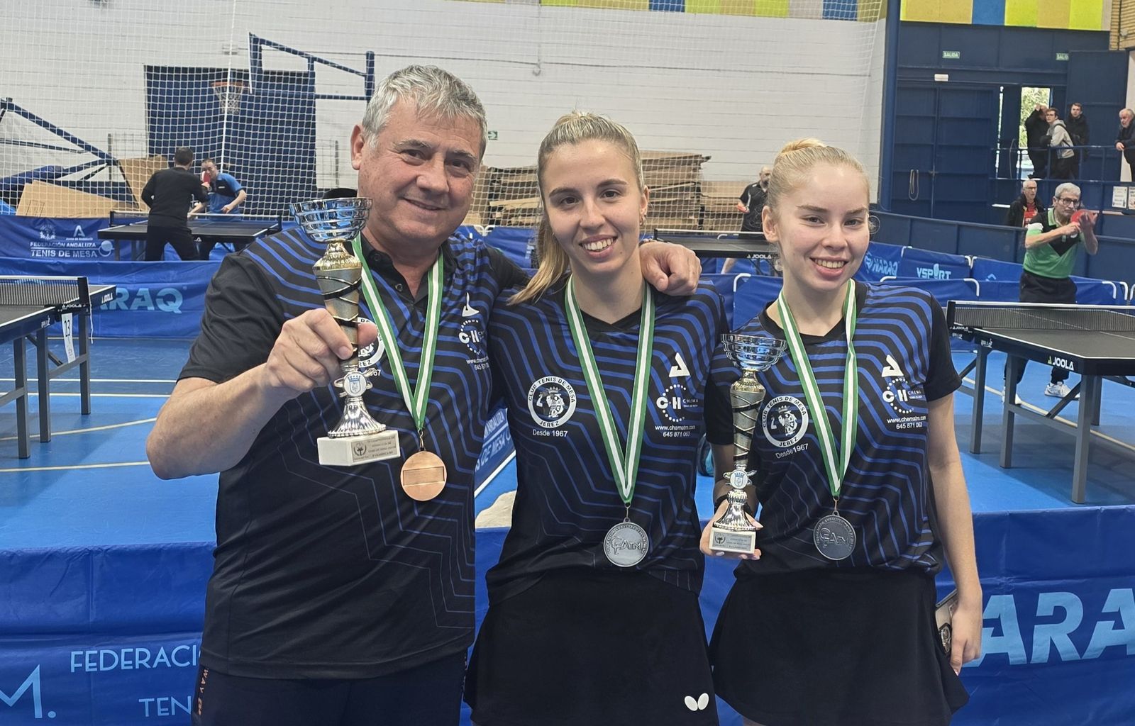 Extraordinarios resultados del CTM Jerez en el Andaluz.