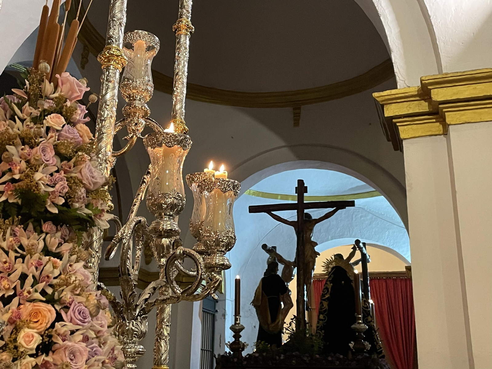 Dolores del Puente en el Lunes Santo de Málaga, en fotos