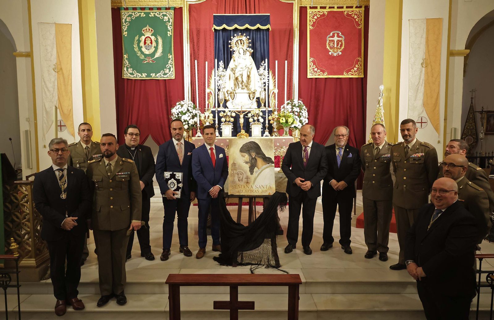 La presentación del cartel de la Semana Santa de Algeciras 2024, en imágenes
