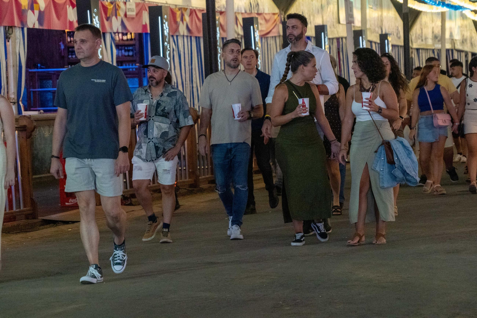 Colombinas 2025: Imágenes del ambiente el sábado 2 de agosto en las Fiestas Colombinas