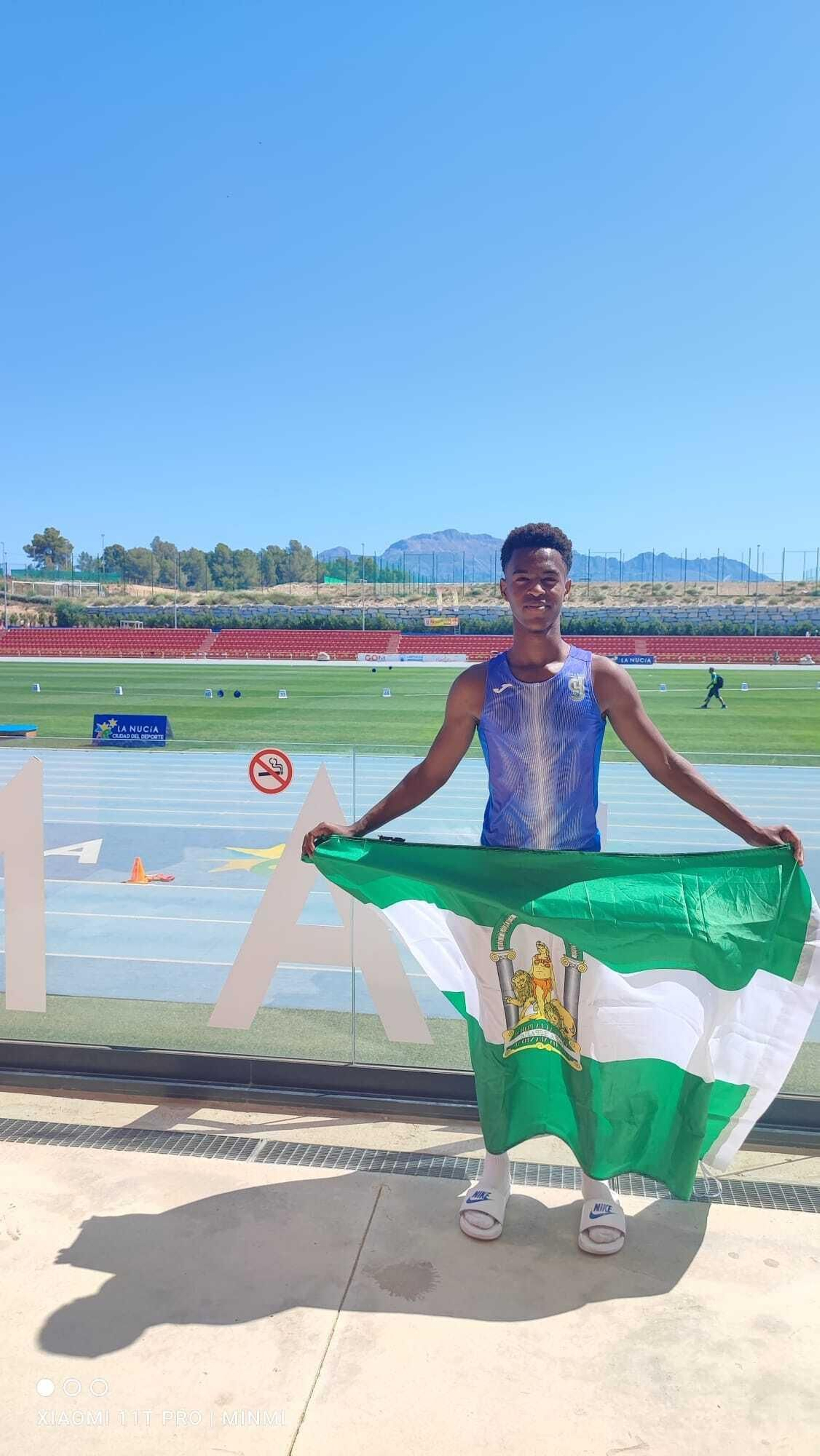 Luis Zekarias, bronce en el Andaluz sub-20.