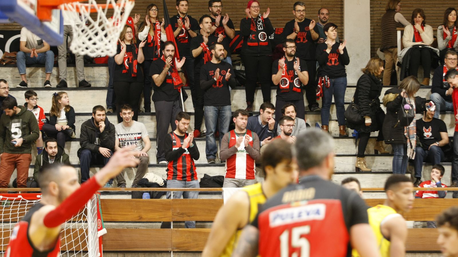 El conjunto granadino ha tenido el apoyo de la afición durante toda la temporada