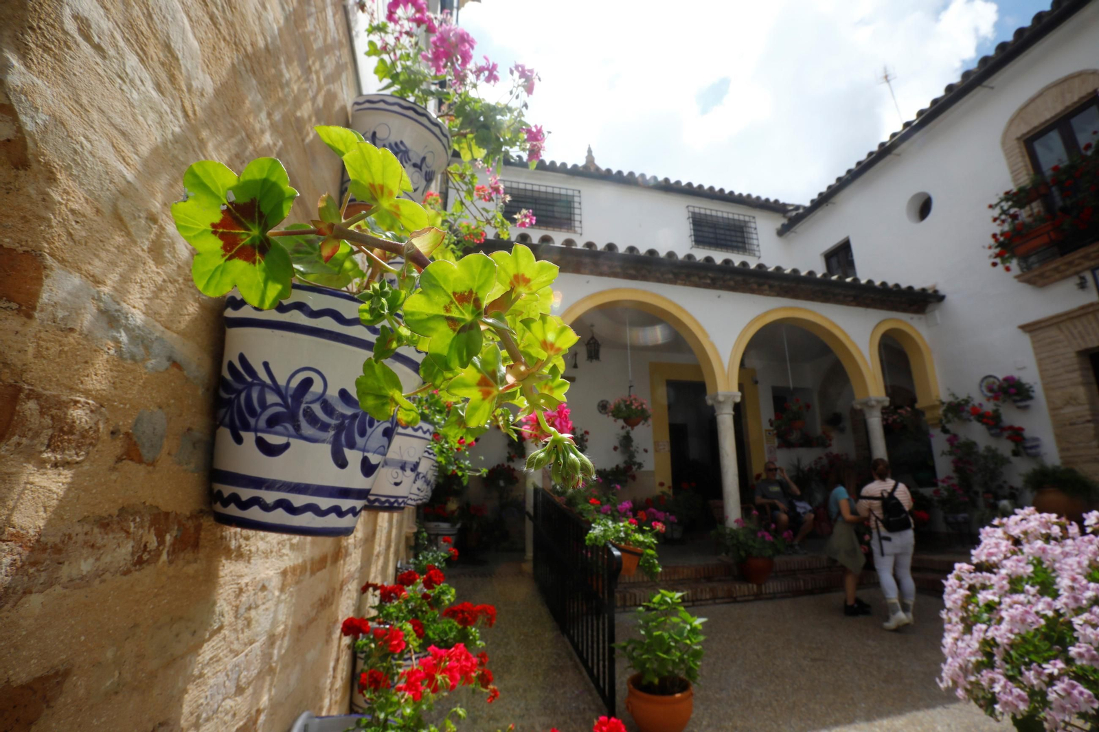Patio del convento de las Carmelitas Descalzas.